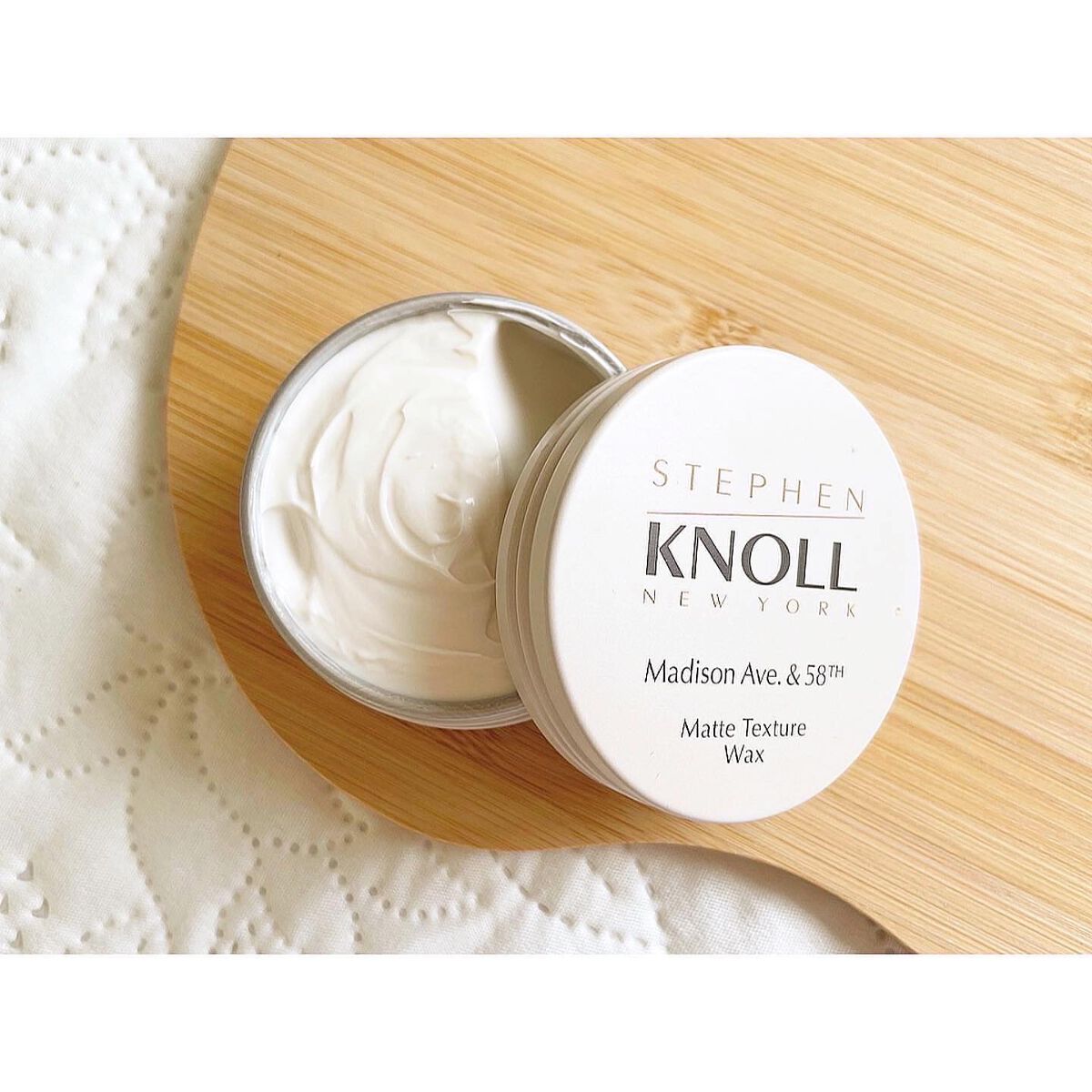 マディソン58 マットテクスチュア ワックス/スティーブンノル ニューヨーク/ヘアワックス・クリームを使ったクチコミ(3枚目)