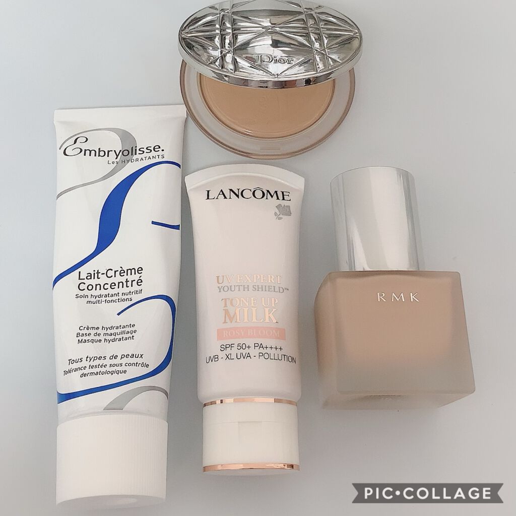 トリオ ブリック パレット<ピュア グロウ>/Dior/アイシャドウパレットを使ったクチコミ(4枚目)