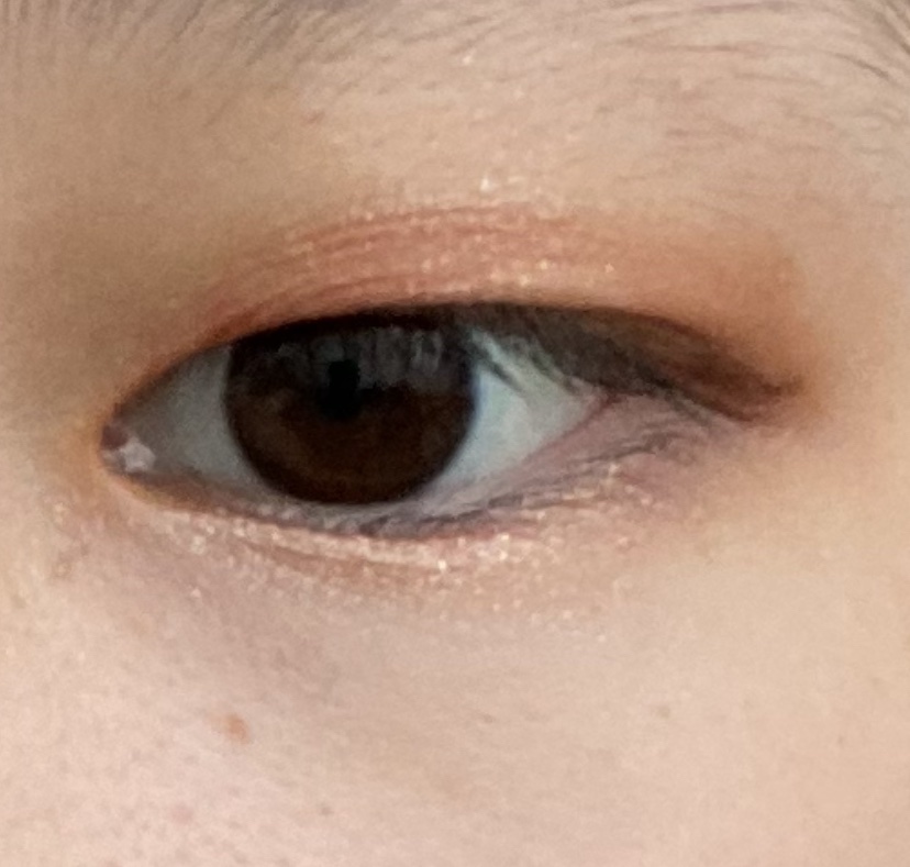 ルックアット マイアイジュエル OR207/ETUDE/単色アイシャドウを使ったクチコミ（2枚目）