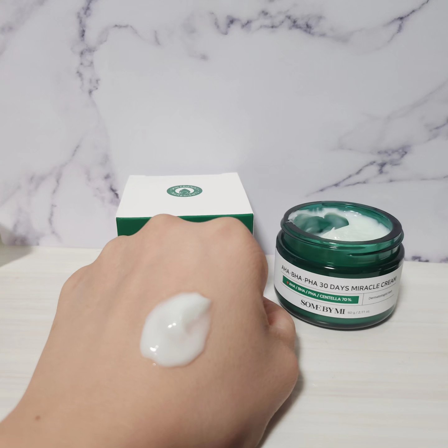 AHA·BHA·PHA 30デイズミラクルクリーム/SOME BY MI/フェイスクリームを使ったクチコミ（3枚目）