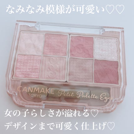 プティパレットアイズ/キャンメイク/パウダーアイシャドウを使ったクチコミ(3枚目)