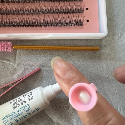 まつ毛エクステキット/EYE2IN/つけまつげを使ったクチコミ(5枚目)