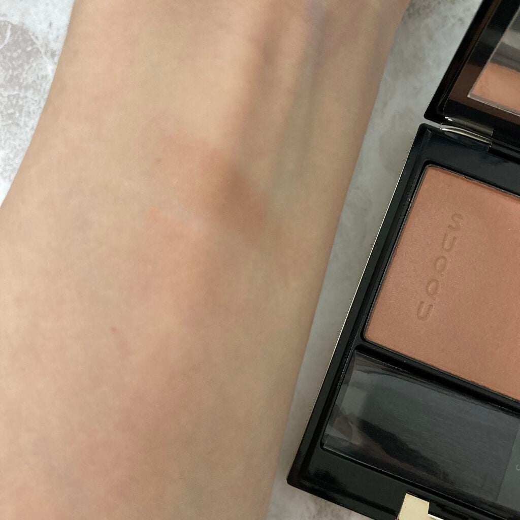 ピュア カラー ブラッシュ/SUQQU/パウダーチークを使ったクチコミ(2枚目)