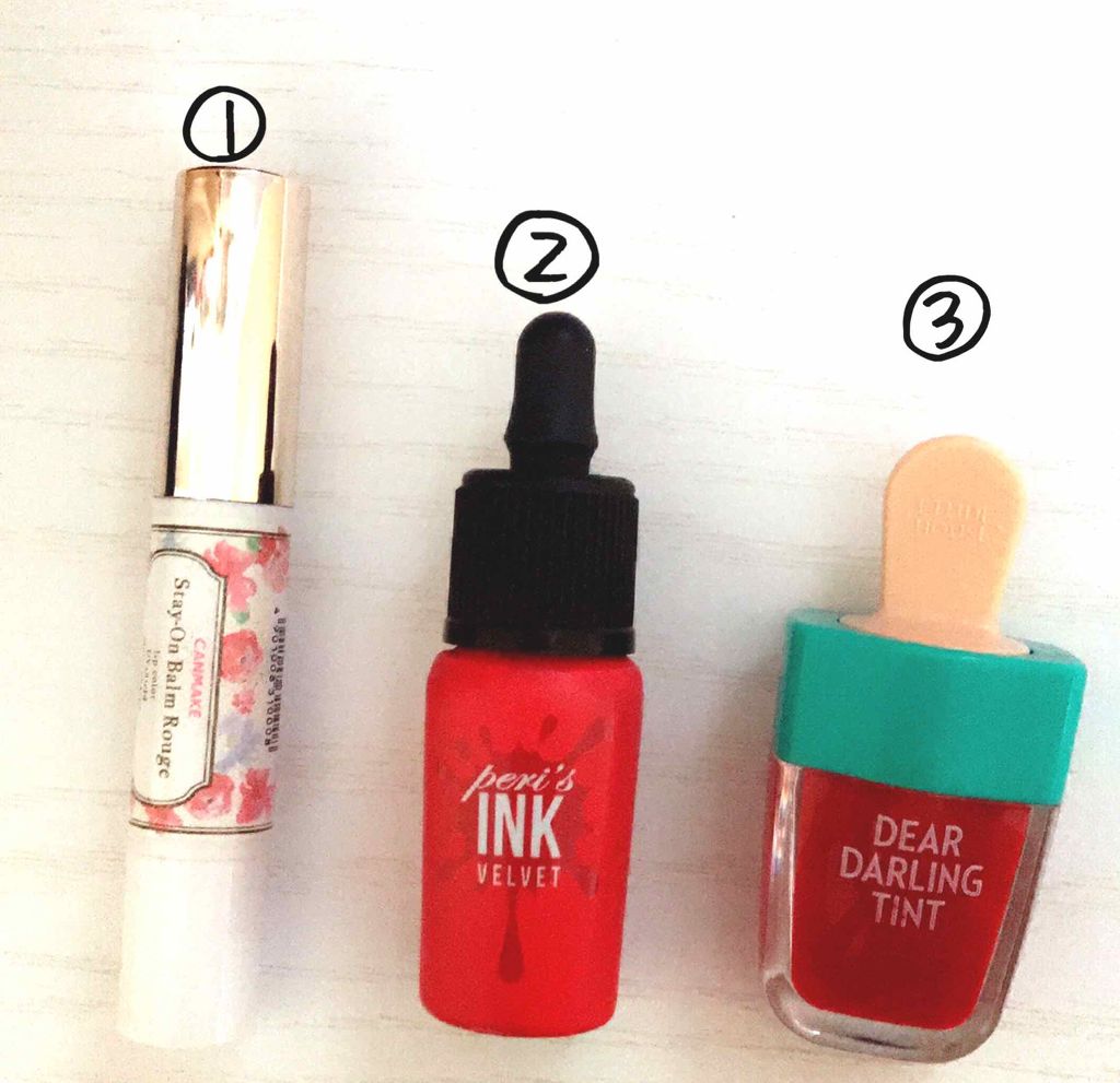 ステイオンバームルージュ/キャンメイク/口紅を使ったクチコミ（2枚目）