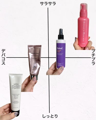 R&Aヘアミルク N(ローズ&アプリコット)/john masters organics/ヘアミルクを使ったクチコミ（2枚目）