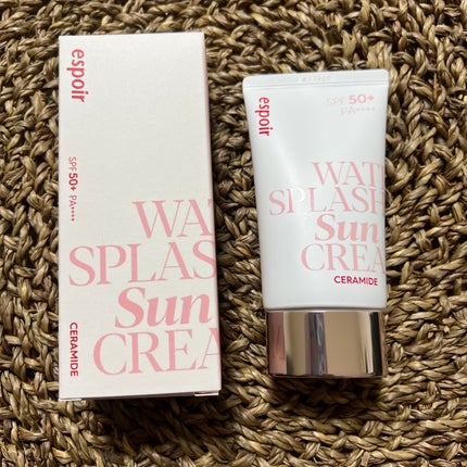 ウォータースプラッシュサンクリーム セラミド/espoir/日焼け止めクリームを使ったクチコミ(1枚目)