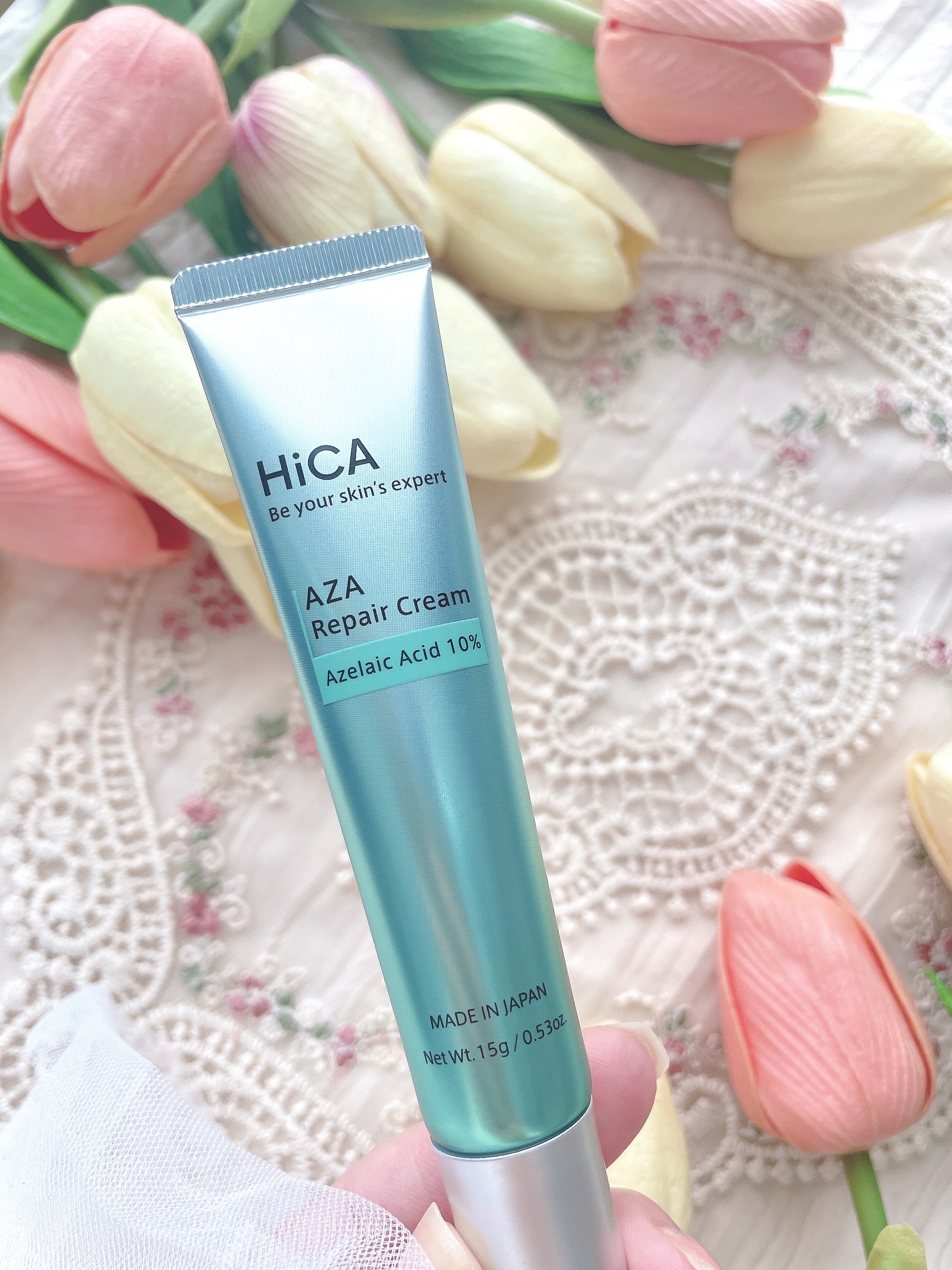 HiCA　AZAリペアクリーム アゼライン酸10%/HiCA/フェイスクリームを使ったクチコミ（1枚目）