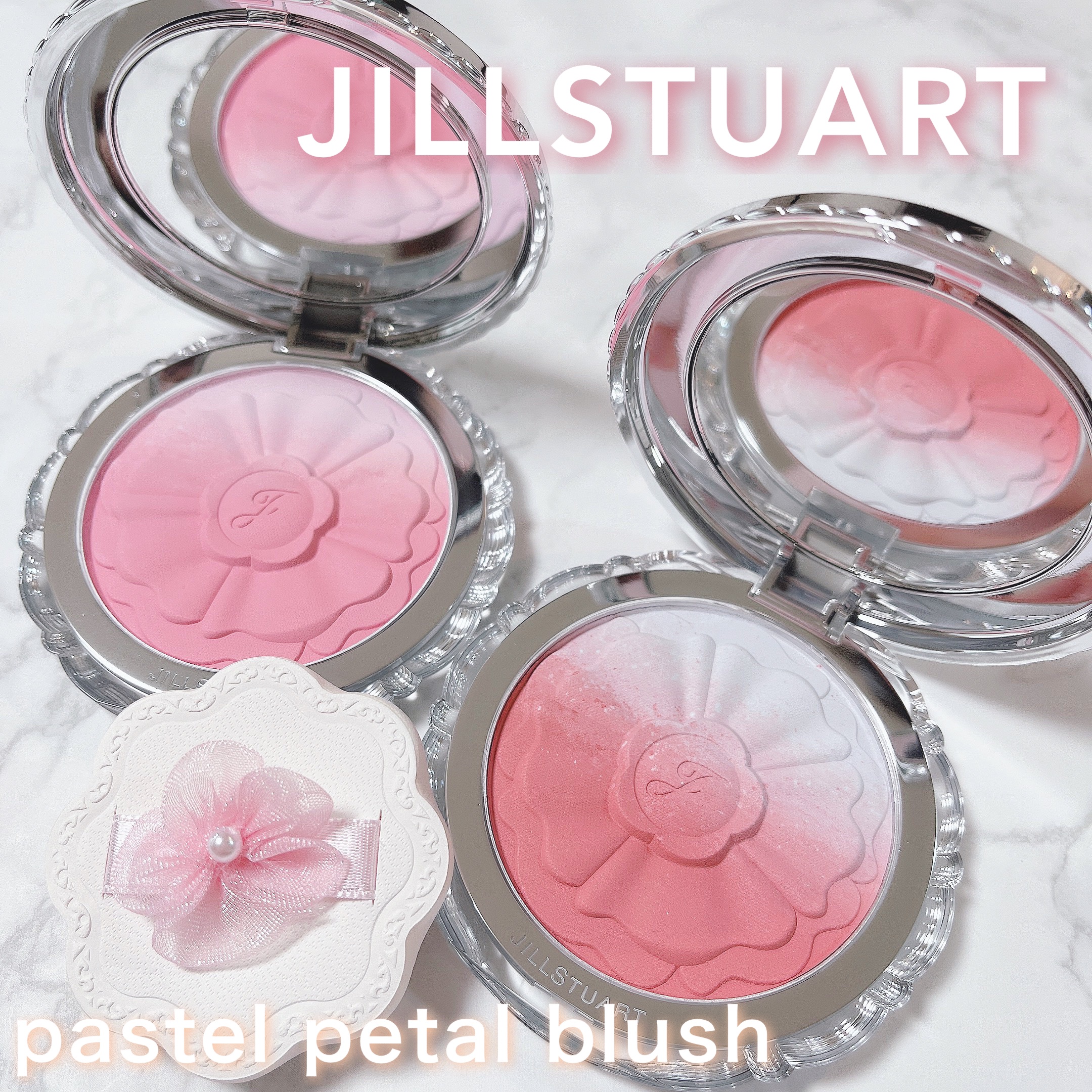 ジルスチュアート　チークカラー 2024年春新作パウダーチーク】ジルスチュアート パステルペタル