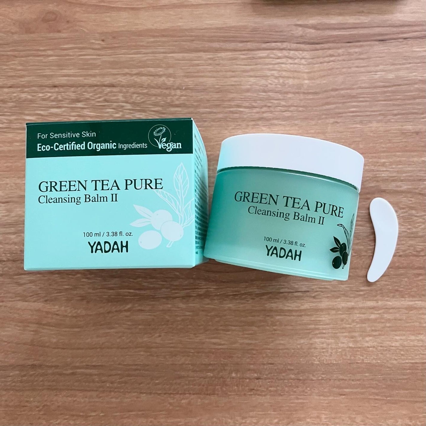 グリーンティーピュアクレンジングバームⅡ/YADAH/クレンジングバームを使ったクチコミ(5枚目)