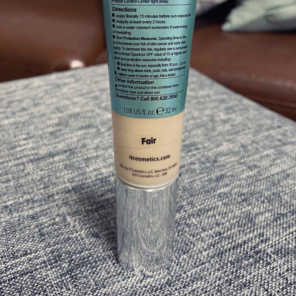 CC+ Cream Oil-Free Matte with SPF 40/IT Cosmetics/CCクリームを使ったクチコミ（2枚目）