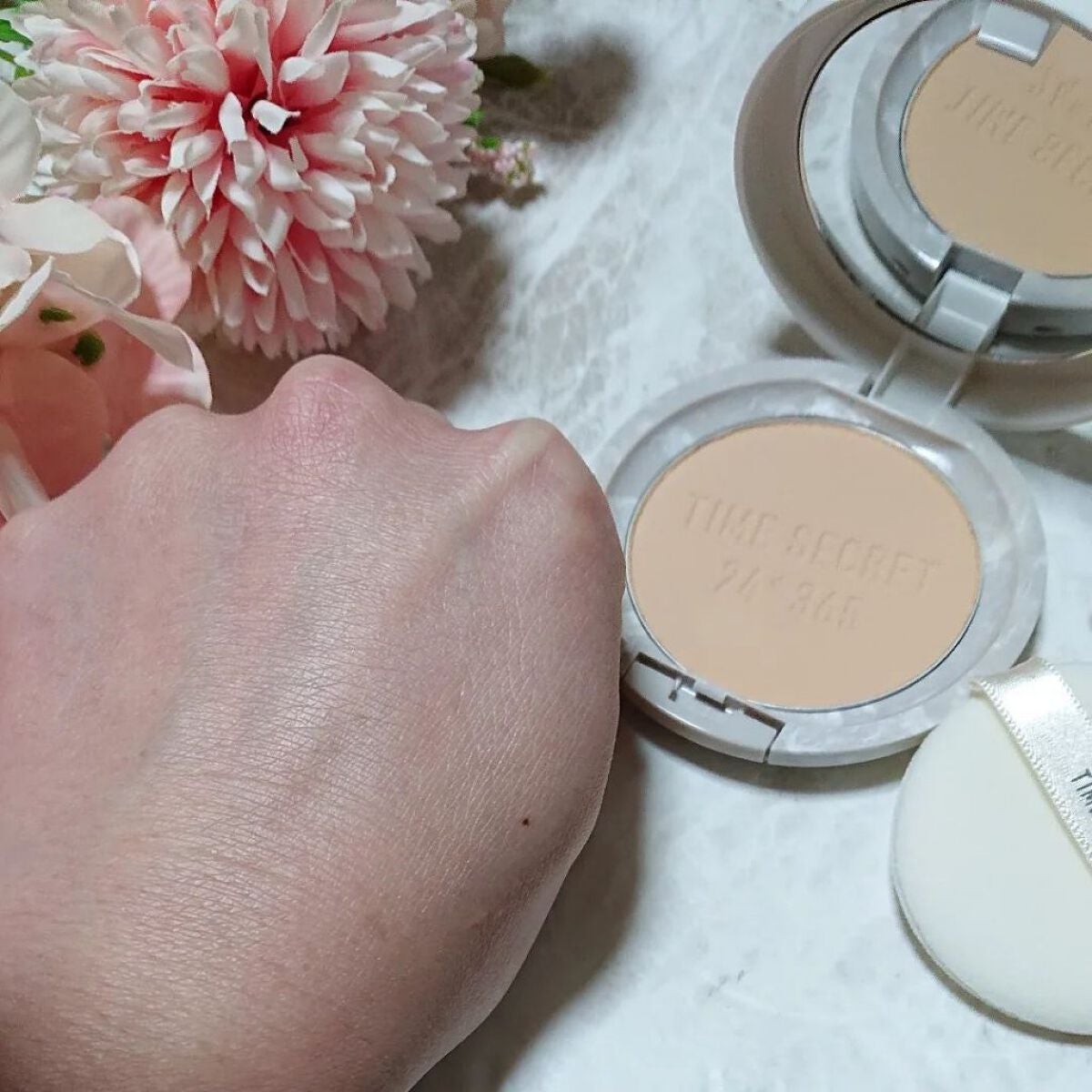 ミネラル 薬用プレストパウダー/TIME SECRET/プレストパウダーを使ったクチコミ(6枚目)