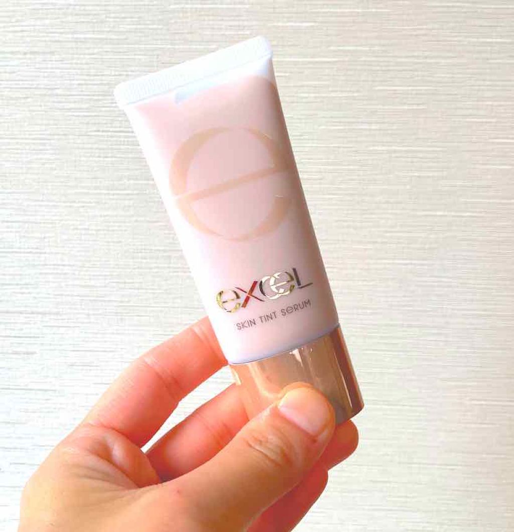 スキンティントセラム/excel/リキッドファンデーションを使ったクチコミ（1枚目）