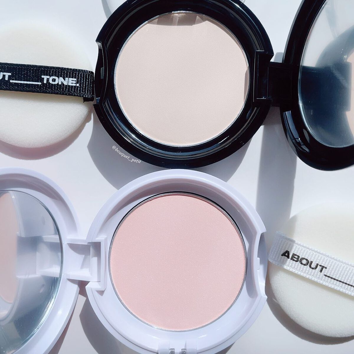 グローパウダーパクト/ABOUT TONE/プレストパウダーを使ったクチコミ(5枚目)