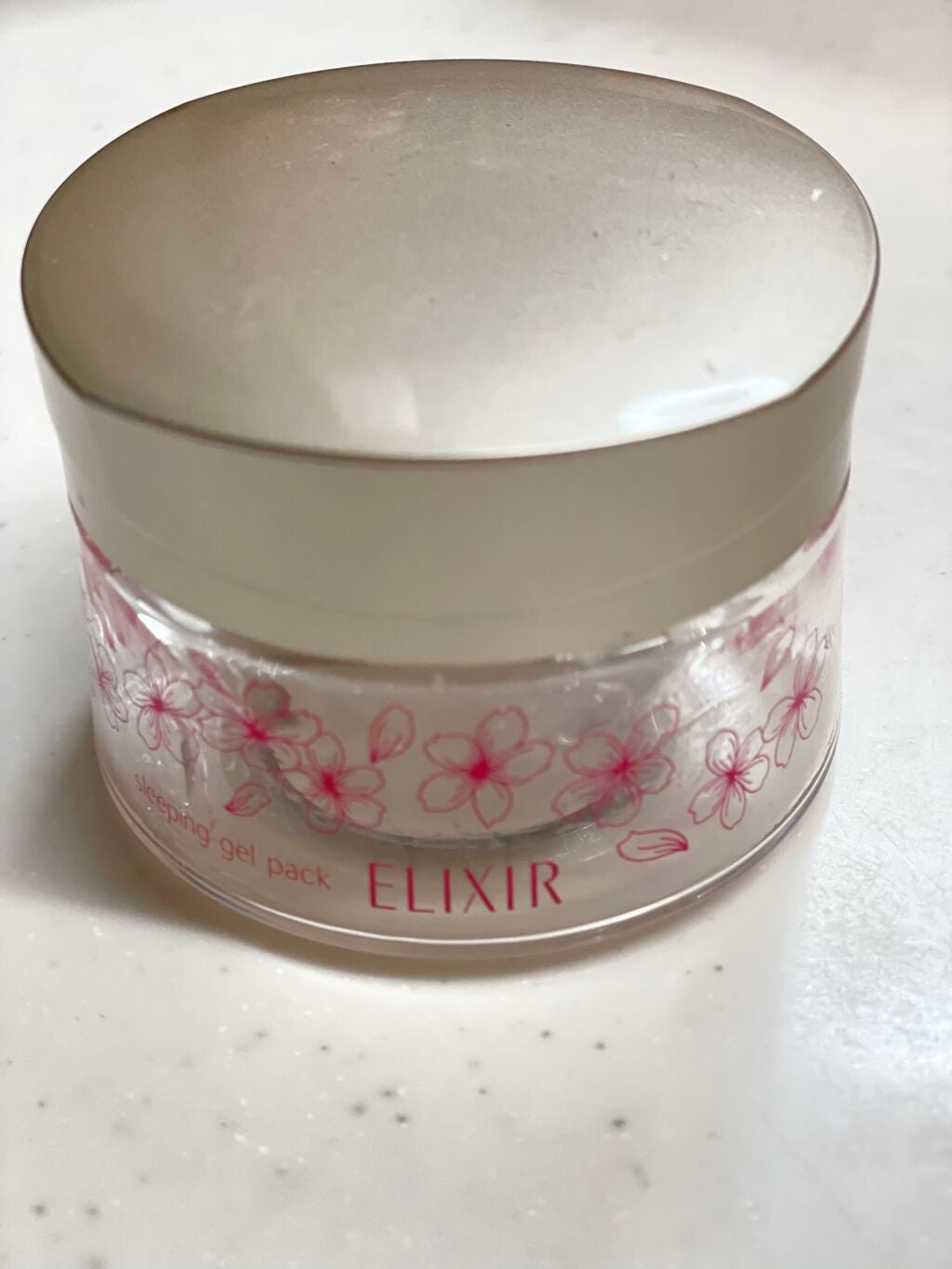 シュペリエル スリーピングジェルパック W/エリクシール/フェイスクリームを使ったクチコミ(1枚目)