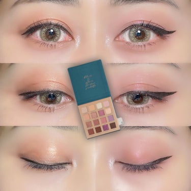 Blaze & Glaze Shadow Palette/Dear.own/パウダーアイシャドウを使ったクチコミ（1枚目）