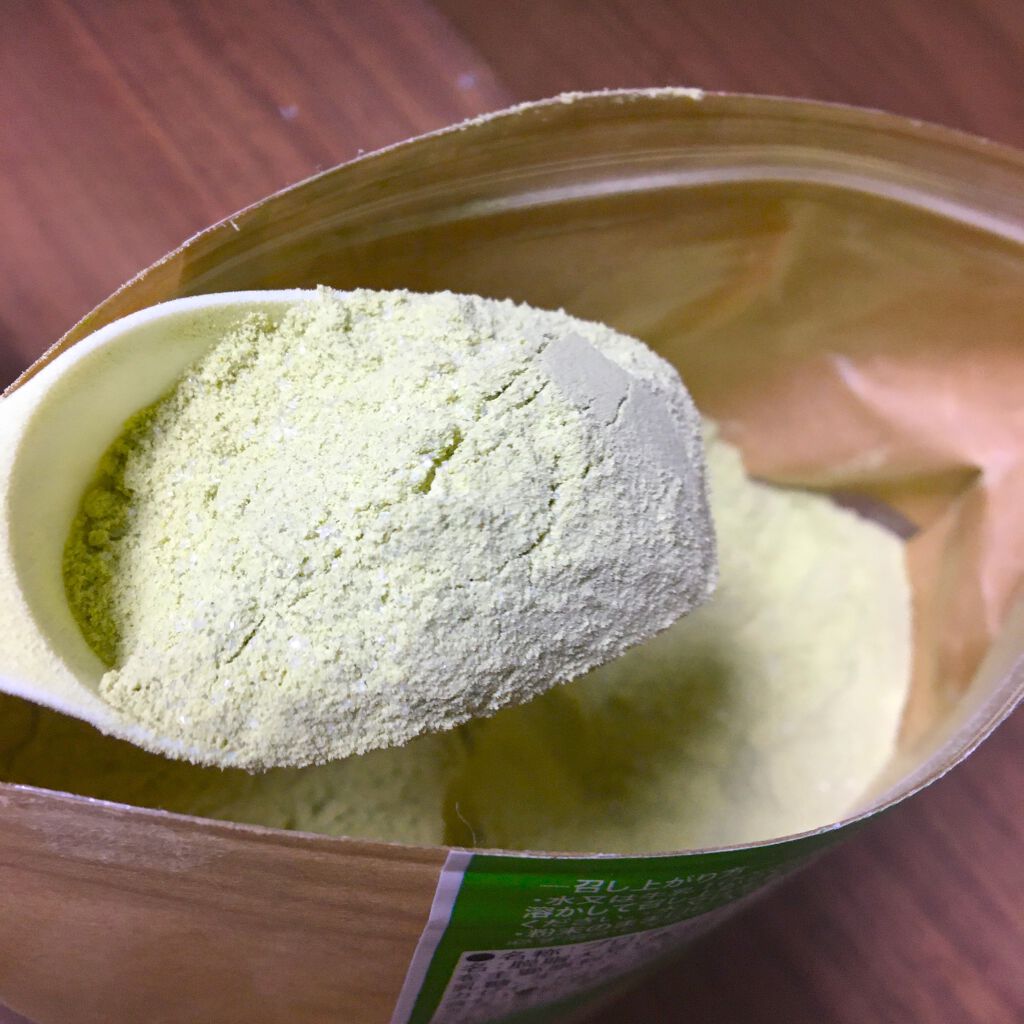 MATCHA PURE(プロテインパウダー)/ピュアパートナー/ソイプロテインを使ったクチコミ(2枚目)