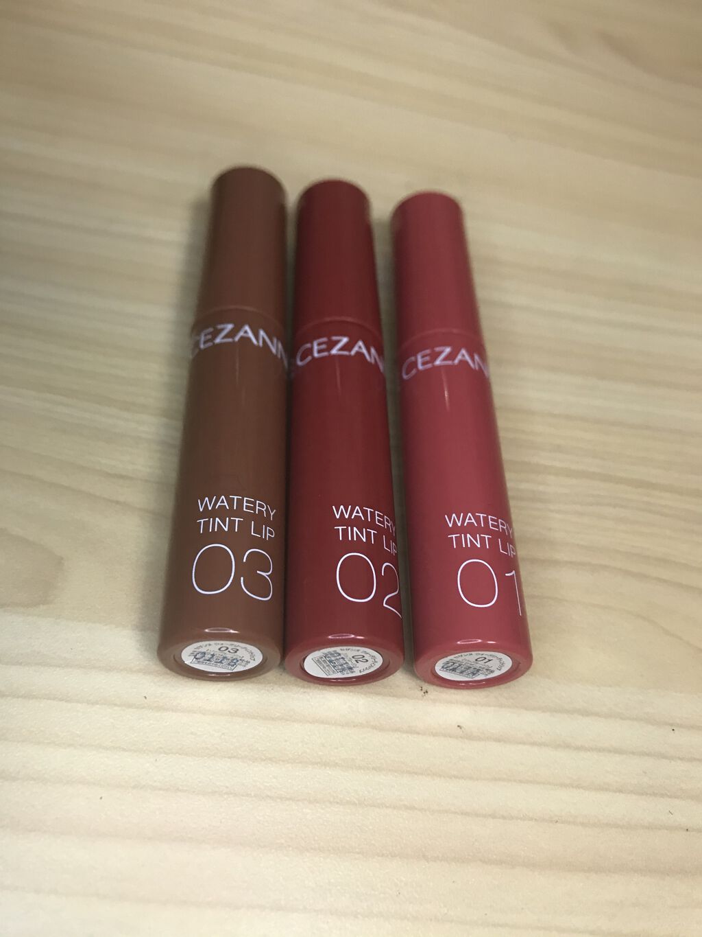 ウォータリーティントリップ/CEZANNE/リップティントを使ったクチコミ（1枚目）