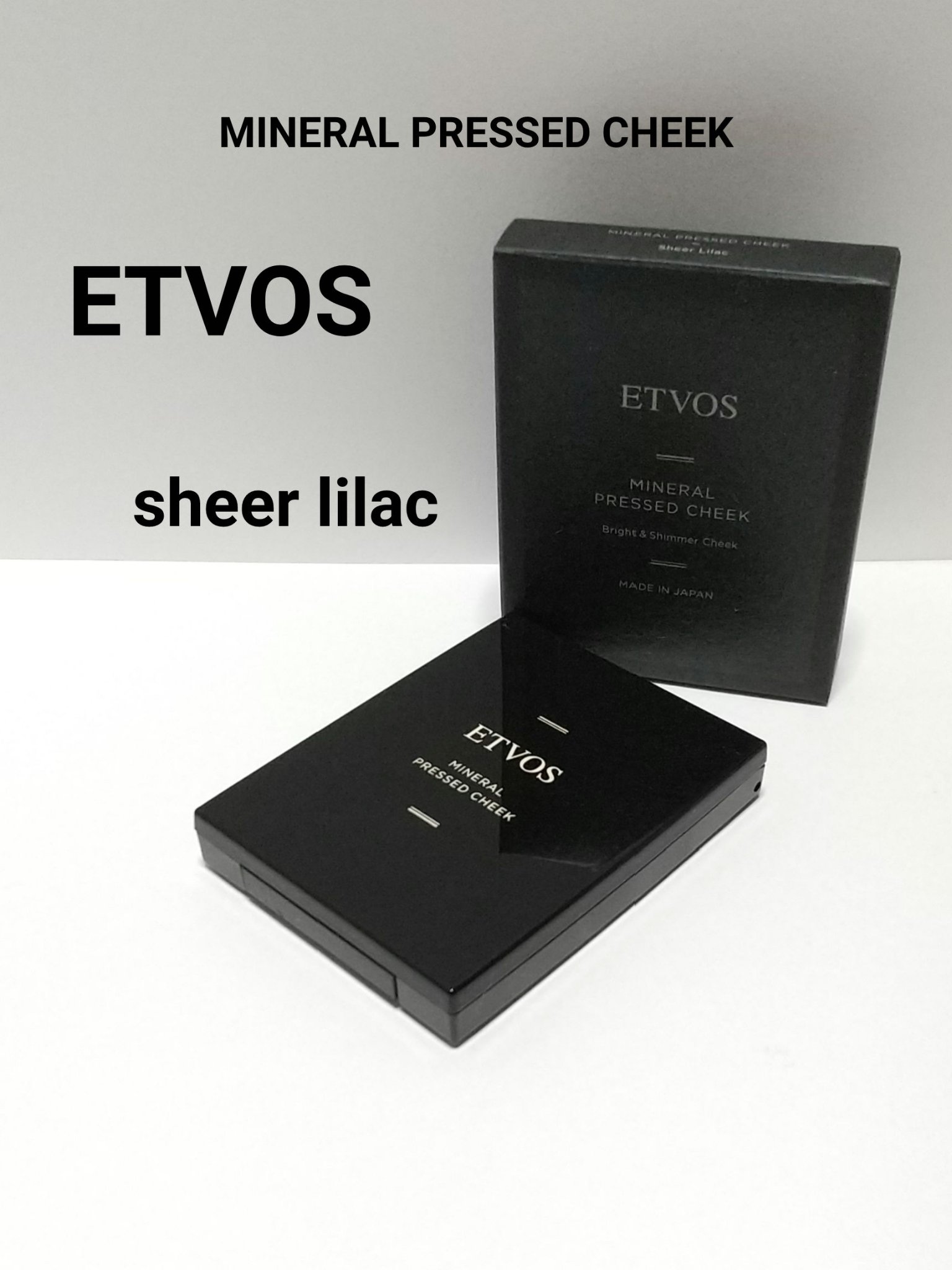 ミネラルプレストチーク シアーライラック/エトヴォス/パウダーチークを使ったクチコミ（1枚目）