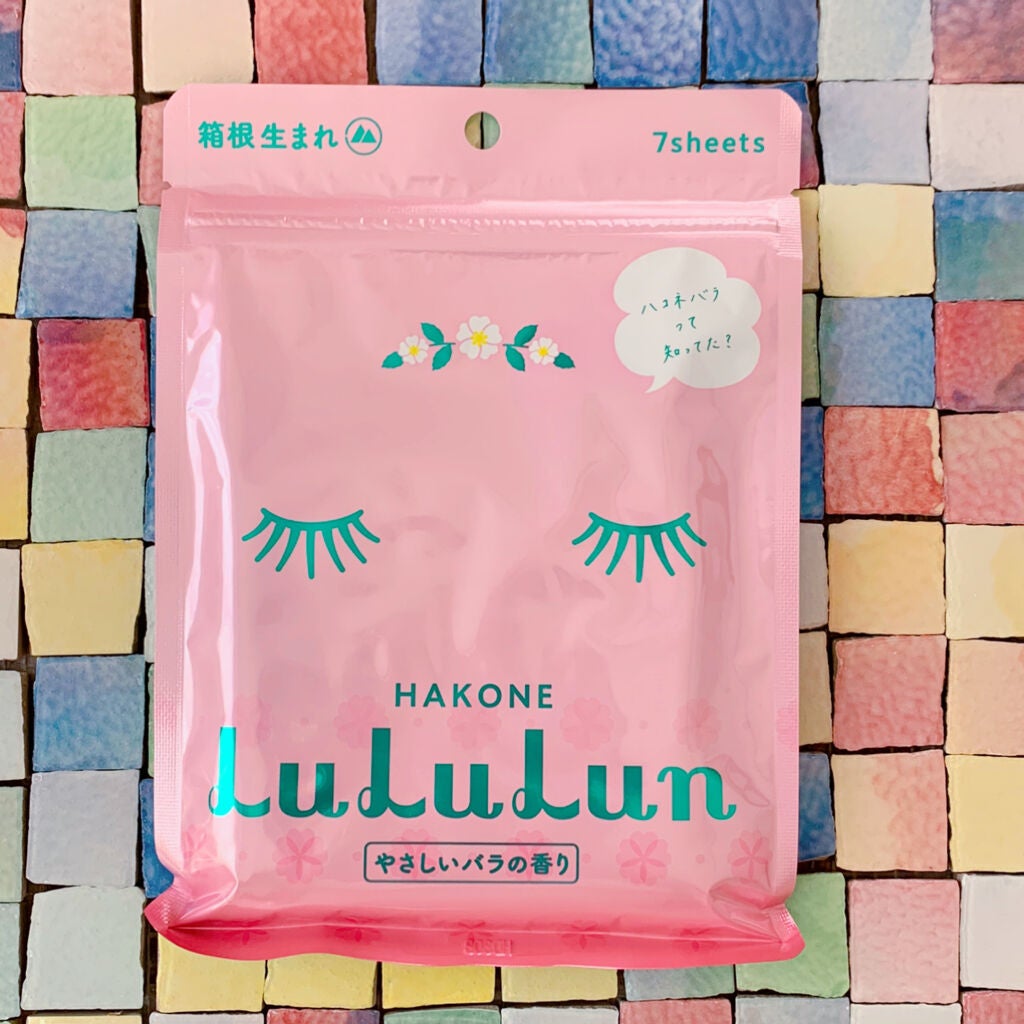 箱根ルルルン(やさしいバラの香り)/ルルルン/シートマスク・パックを使ったクチコミ(3枚目)