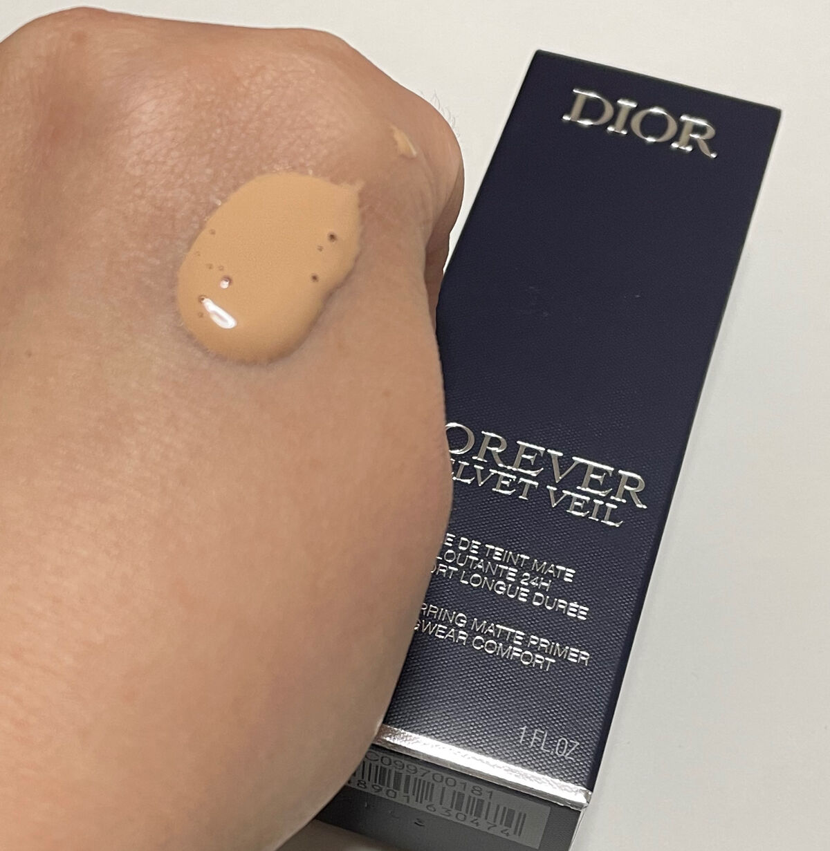 ディオールスキン フォーエヴァー ベルベット ヴェール/Dior/化粧下地を使ったクチコミ（2枚目）