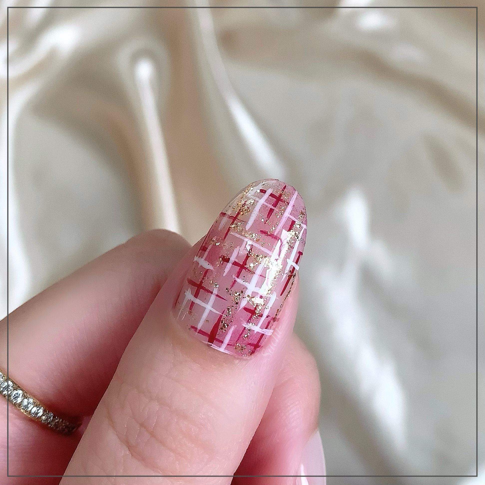 ネイル エナメル/ちふれ/マニキュアを使ったクチコミ（3枚目）