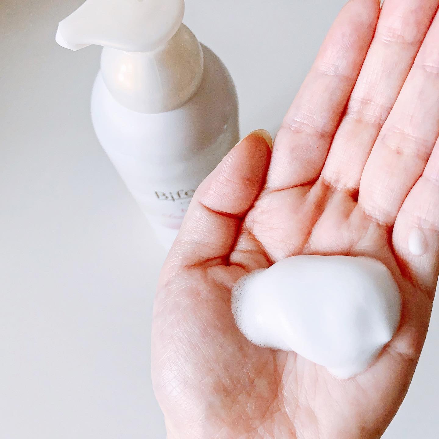 もっちりミルク泡クレンジング/ビフェスタ/クレンジングを使ったクチコミ（2枚目）