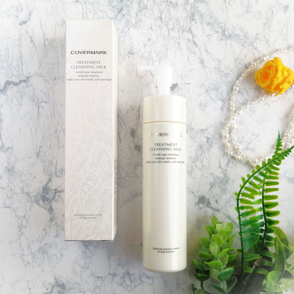 トリートメント クレンジング ミルク/COVERMARK/ミルククレンジングを使ったクチコミ（1枚目）