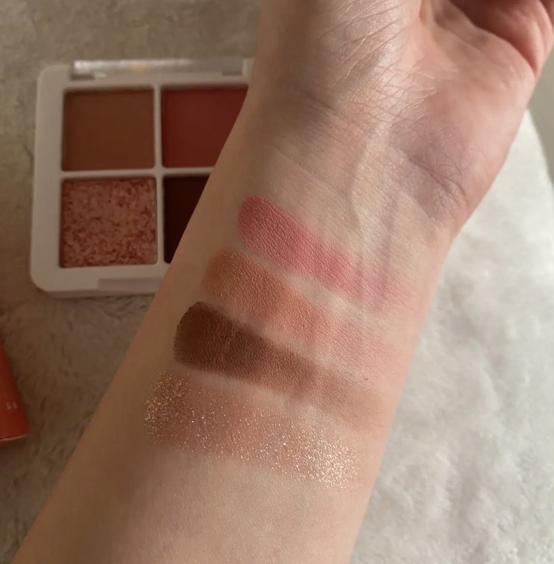 プチポケットアイシャドウパレット/SO GLAM/アイシャドウパレットを使ったクチコミ（2枚目）