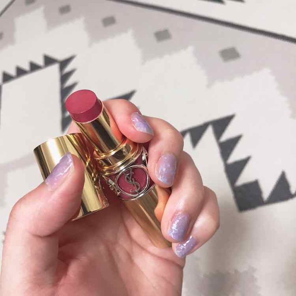 ルージュ ヴォリュプテ シャイン/YVES SAINT LAURENT BEAUTE/口紅を使ったクチコミ(1枚目)