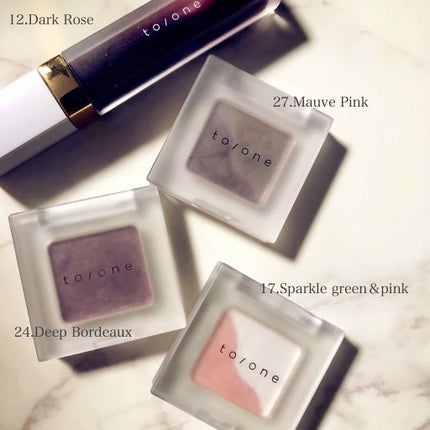 トーン ペタル アイシャドウ/to/one/アイシャドウパレットを使ったクチコミ(1枚目)