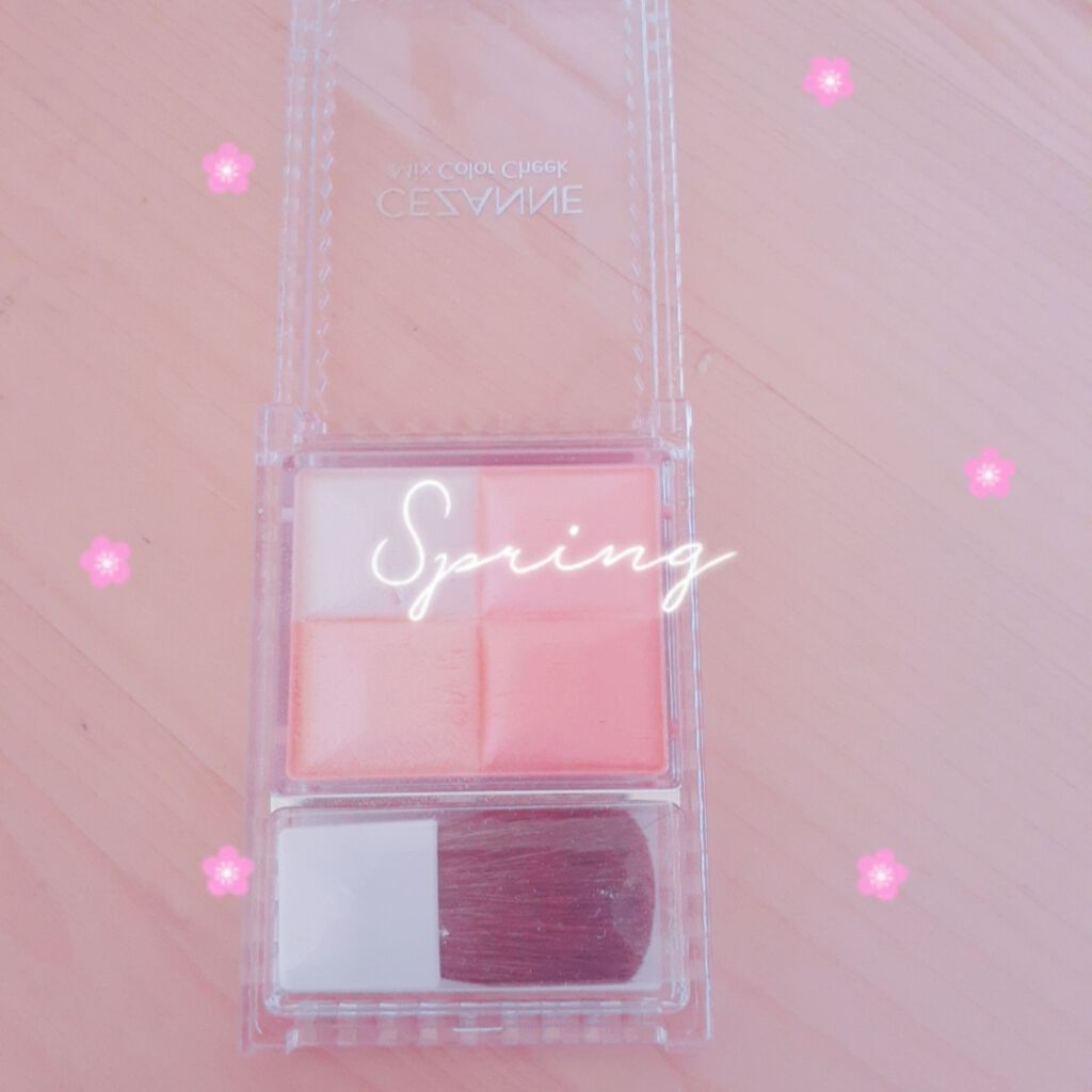 ミックスカラーチーク/CEZANNE/パウダーチークを使ったクチコミ(1枚目)