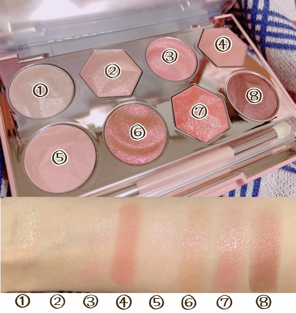 プリズム エアー アイ パレット/CLIO/アイシャドウパレットを使ったクチコミ(2枚目)