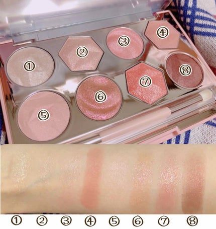 プリズム エアー アイ パレット/CLIO/アイシャドウパレットを使ったクチコミ(2枚目)