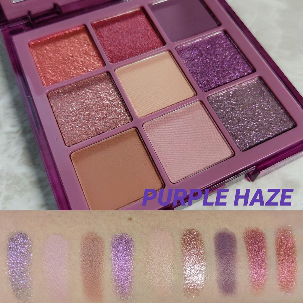 Haze Obsessions/Huda Beauty/アイシャドウパレットを使ったクチコミ(3枚目)