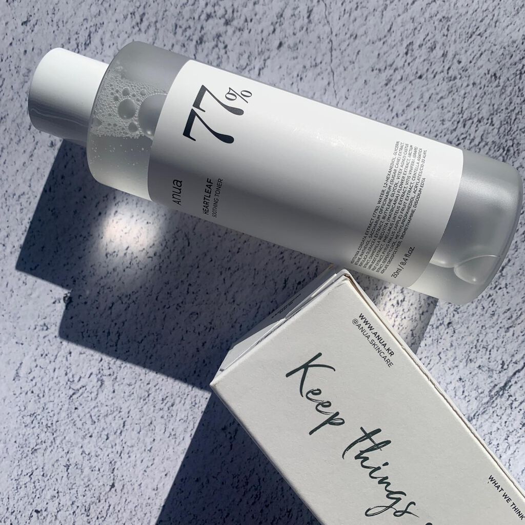 ドクダミ 77 スージングトナー/Anua/化粧水を使ったクチコミ（2枚目）