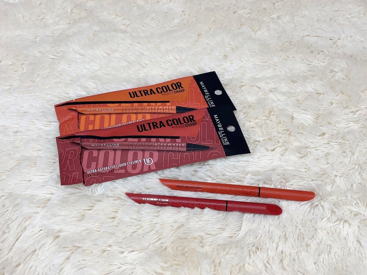 ウルトラカラー アイライナー/MAYBELLINE NEW YORK/リキッドアイライナーを使ったクチコミ(1枚目)