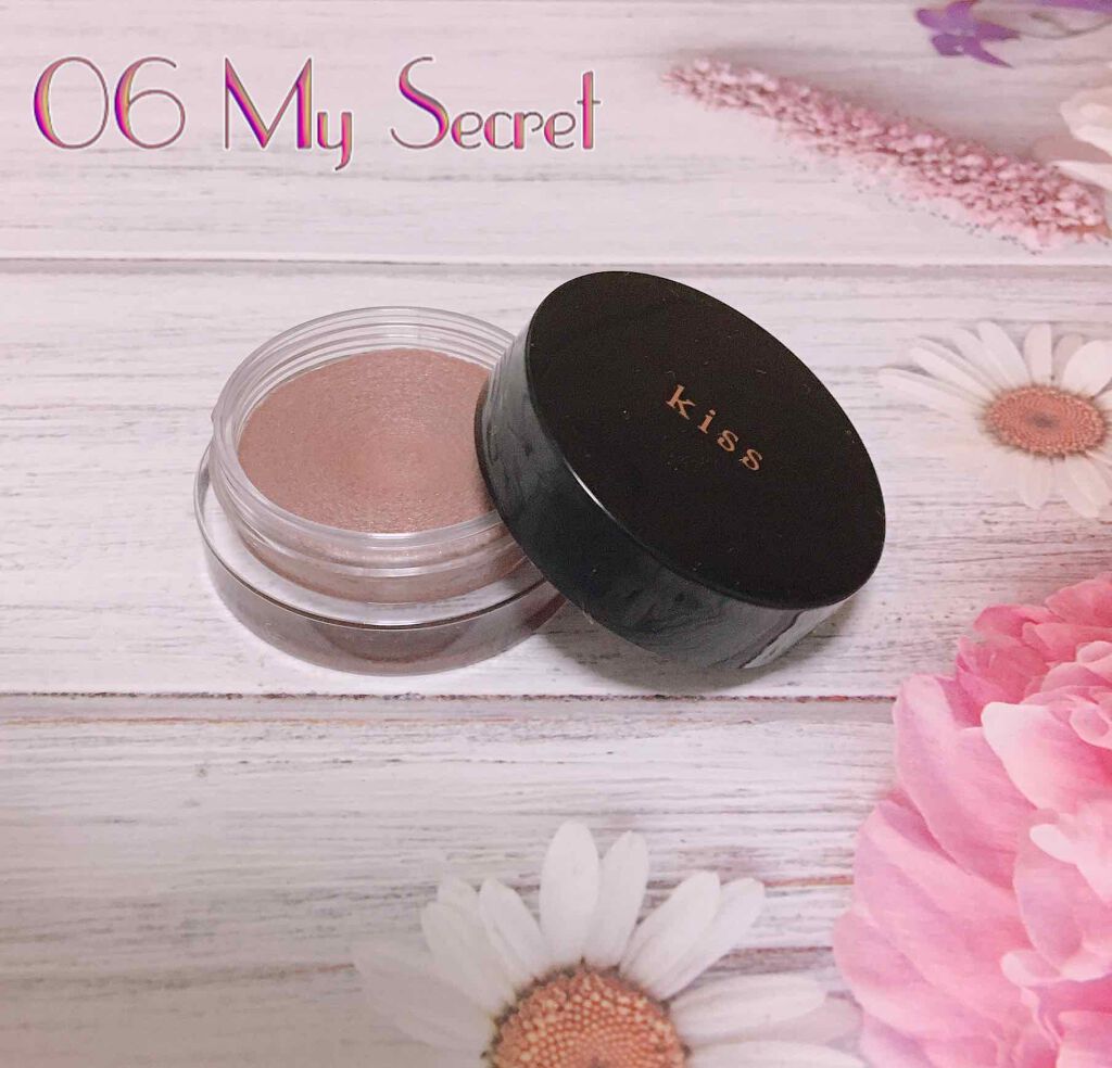 シマリングクリームアイズ 06 マイシークレット(My Secret)/KiSS/ジェル・クリームアイシャドウを使ったクチコミ（1枚目）