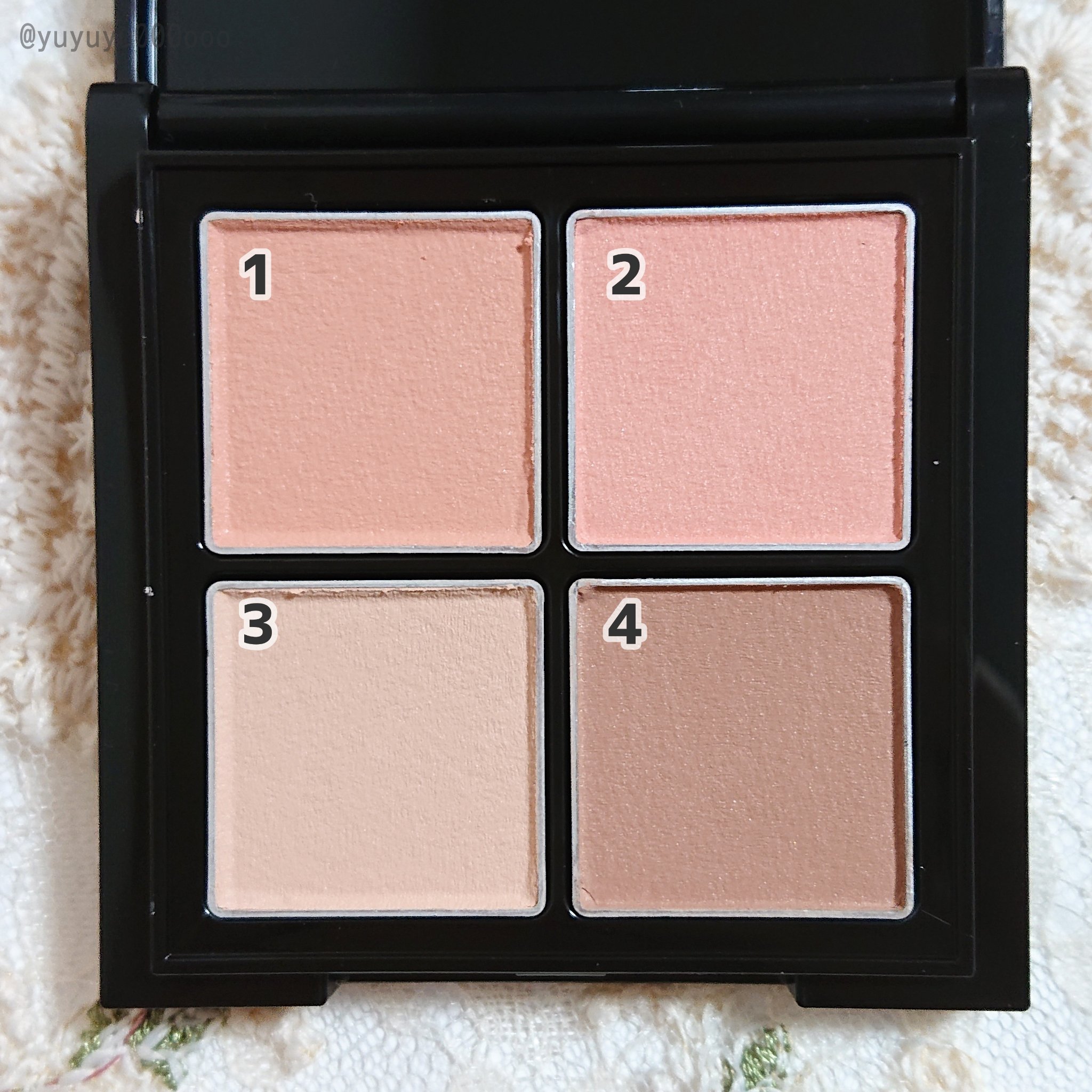 ミルキーニュアンスパレット/KATE/マルチパレットを使ったクチコミ（3枚目）