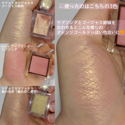 アイプランナー/excel/単色アイシャドウを使ったクチコミ(2枚目)