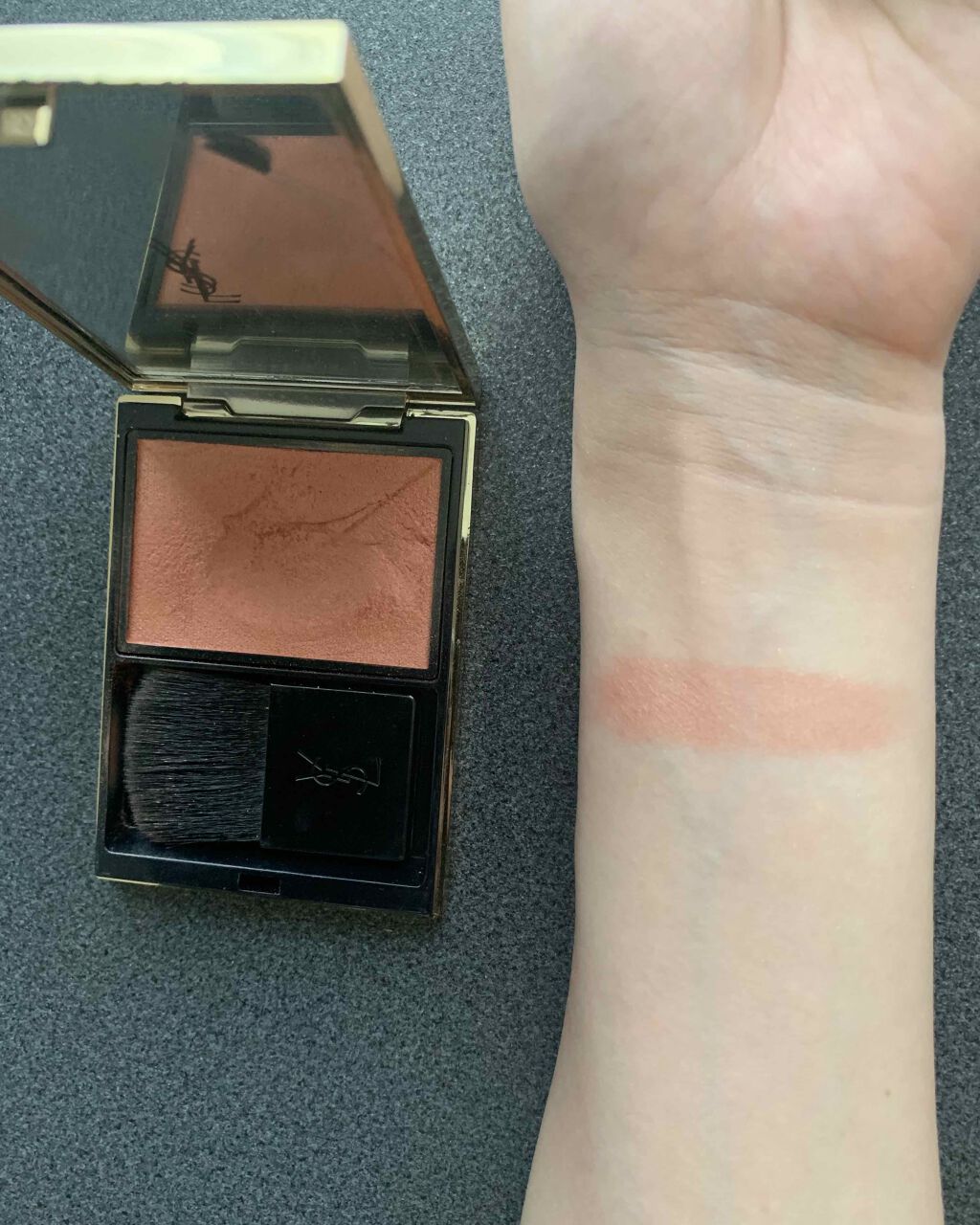 ブラッシュクチュール/YVES SAINT LAURENT BEAUTE/パウダーチークを使ったクチコミ(1枚目)