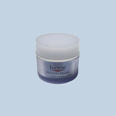 Redness Relief Night Creme/Eucerin/フェイスクリームを使ったクチコミ（1枚目）