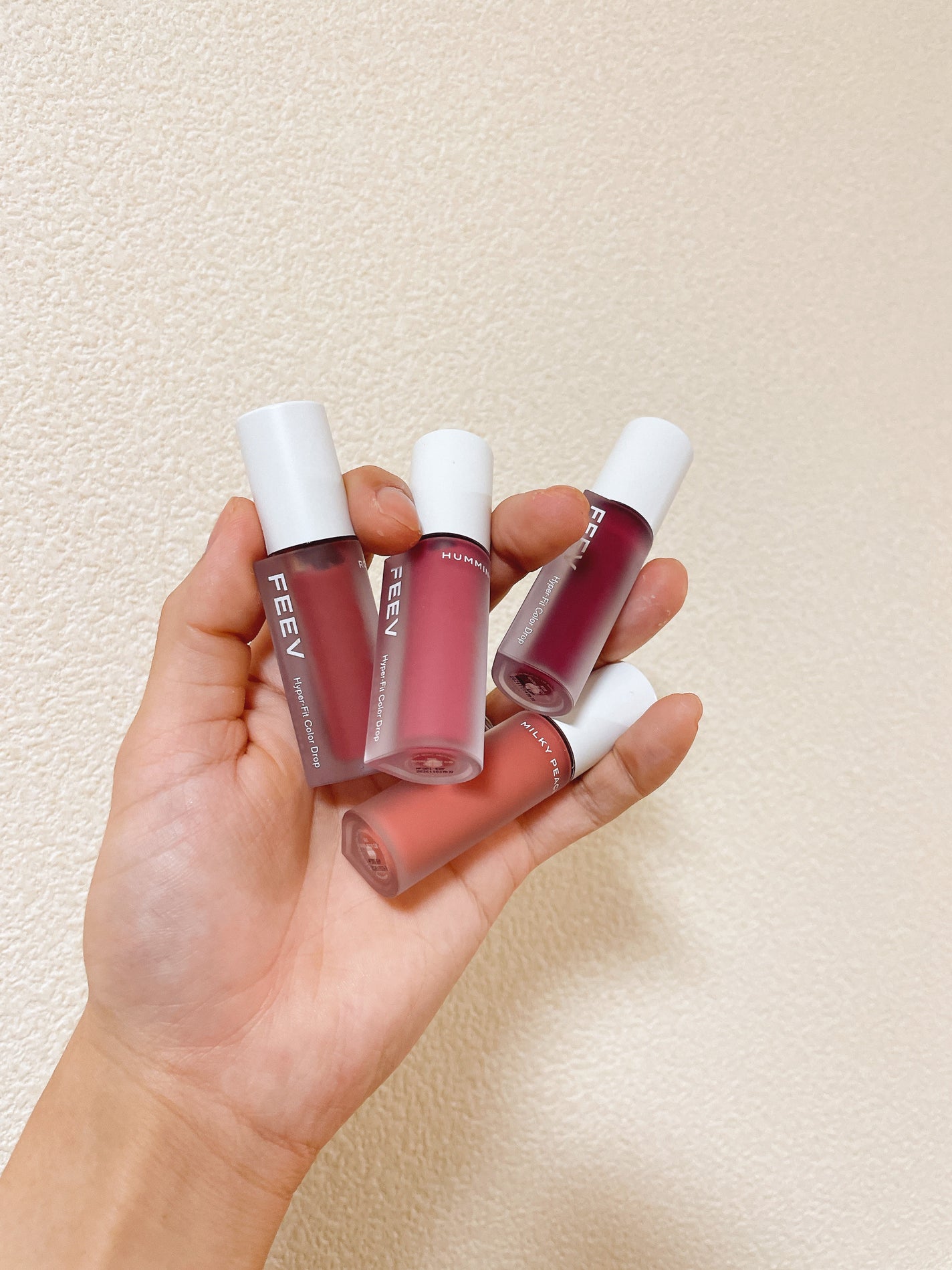 カラードロップ/FEEV/口紅を使ったクチコミ(2枚目)