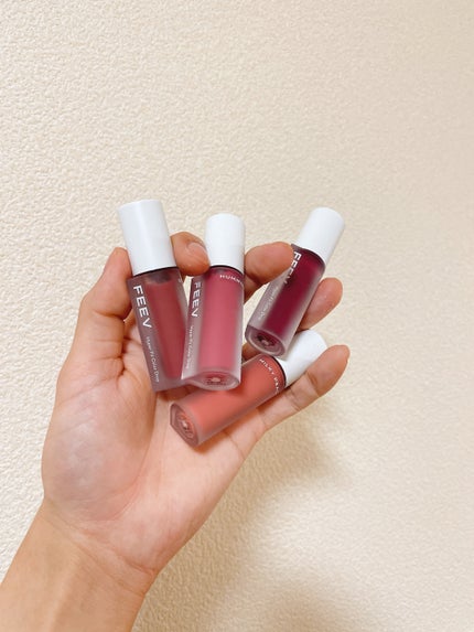 カラードロップ/FEEV/口紅を使ったクチコミ(2枚目)