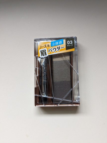 ノーズ&アイブロウパウダー/CEZANNE/パウダーアイブロウを使ったクチコミ(1枚目)