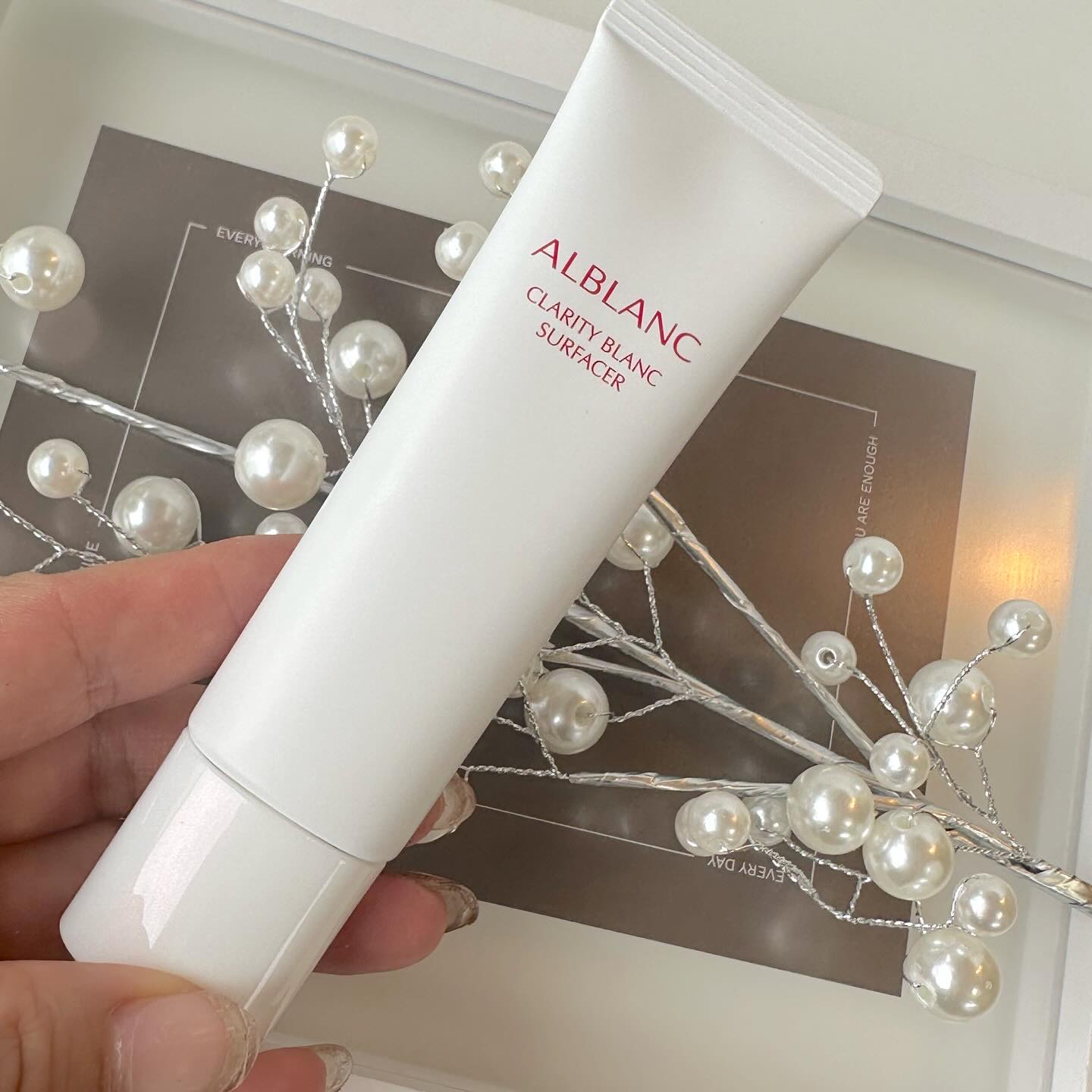 クラリティブラン サーフェイサー/ALBLANC/化粧下地を使ったクチコミ（2枚目）