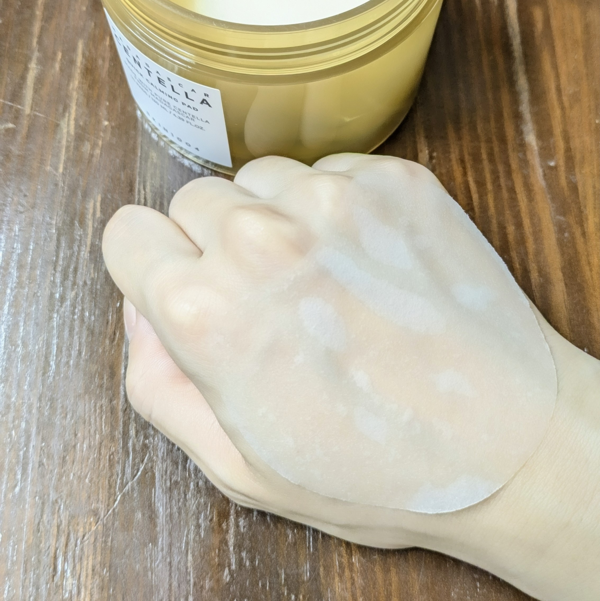 センテラ クイックカーミングパッド/SKIN1004/トナーパッドを使ったクチコミ（1枚目）