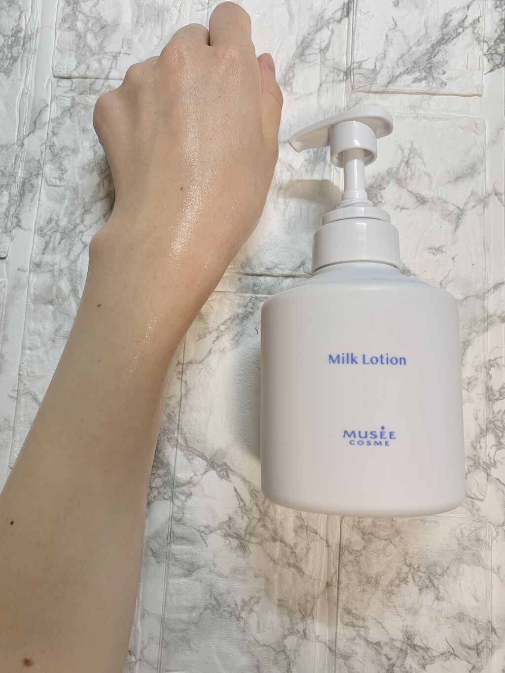 ミュゼコスメ ミルクローション/ミュゼコスメ/ボディミルクを使ったクチコミ（3枚目）