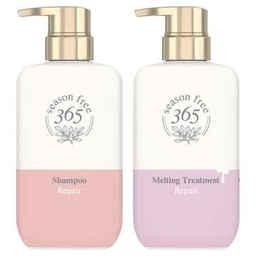 リペア シャンプー/メルティングトリートメント/season free 365/市販シャンプーを使ったクチコミ(1枚目)