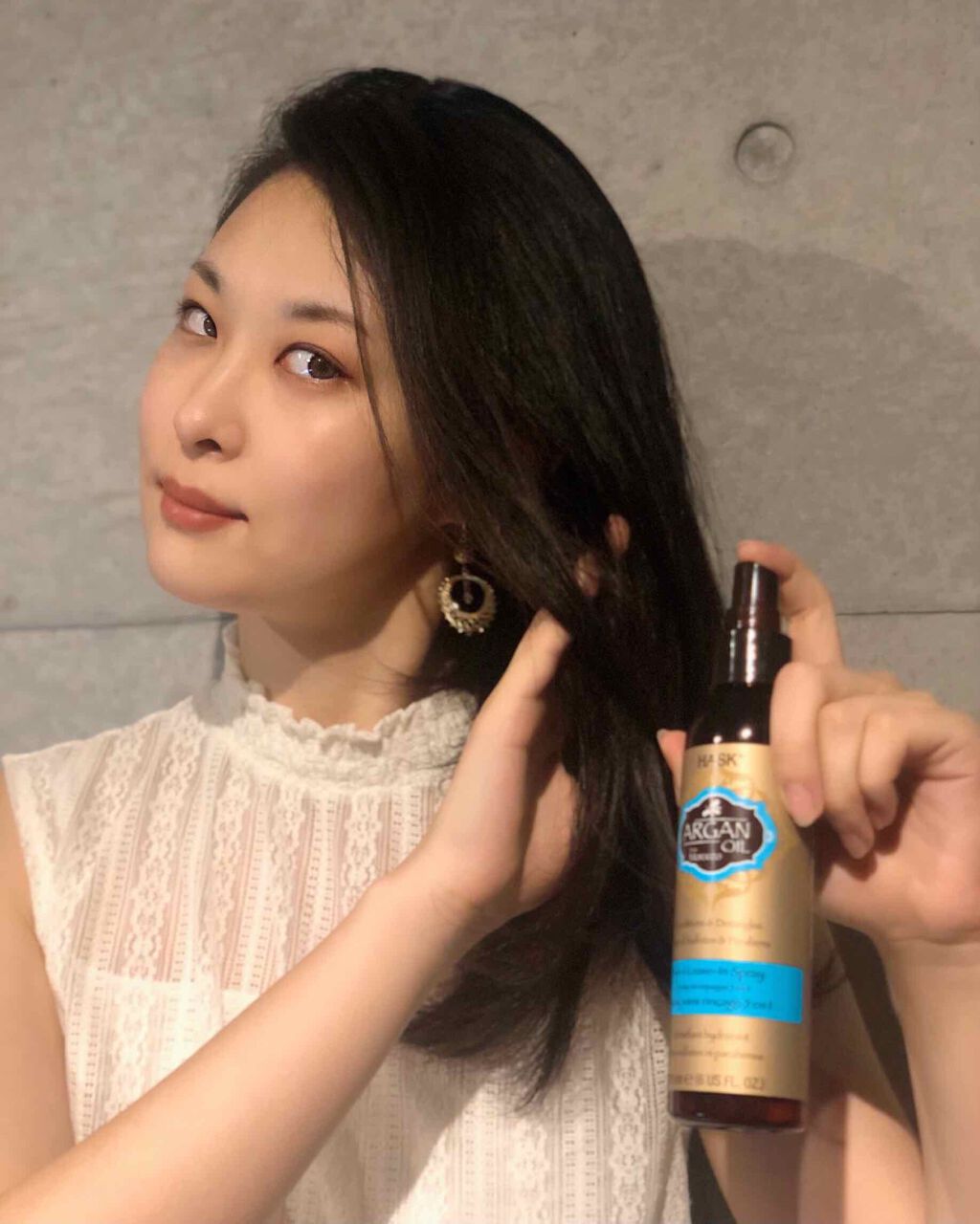 アルガンオイルダメージケア5in1スプレー/HASK/ヘアオイルを使ったクチコミ（2枚目）