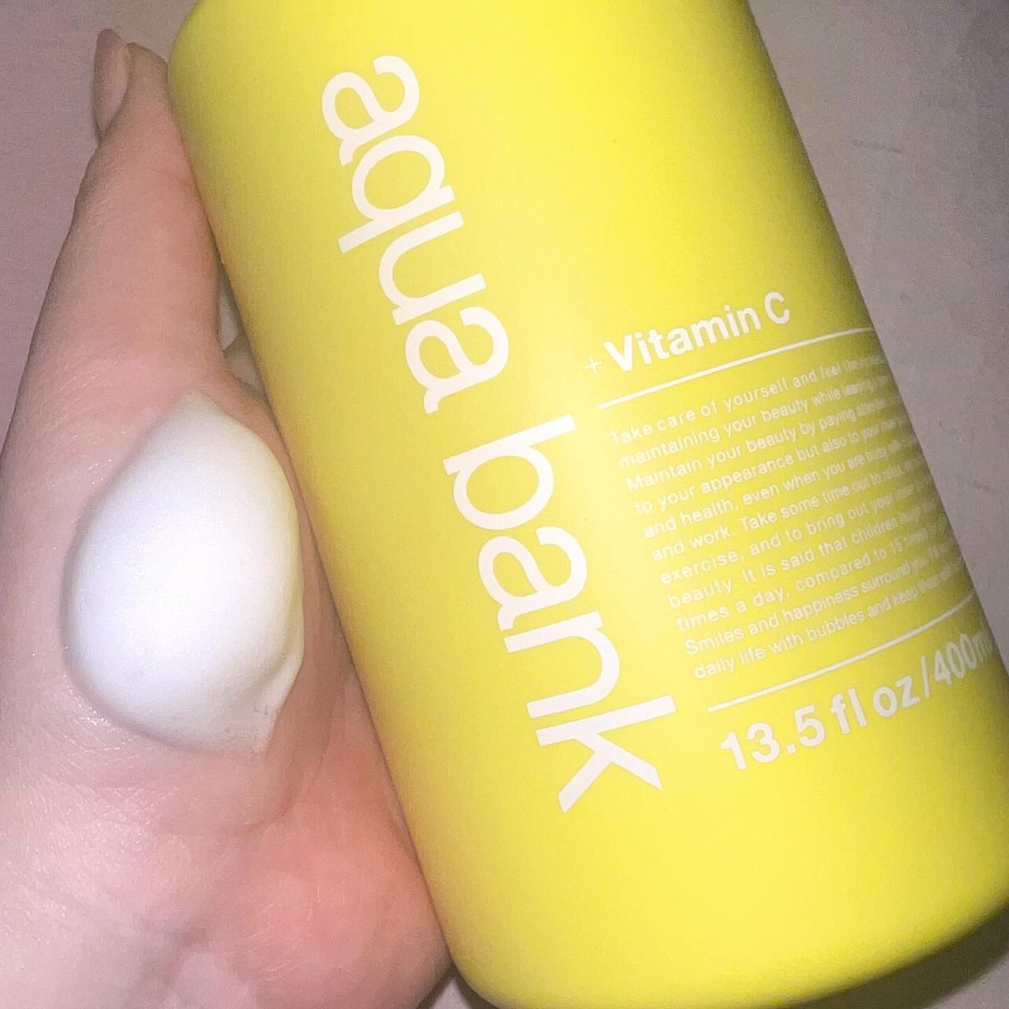 クリアバブルローション ビタミンC/aqua bank/化粧水を使ったクチコミ(2枚目)